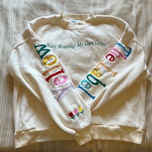 Yellow the Label Sweatshirt
